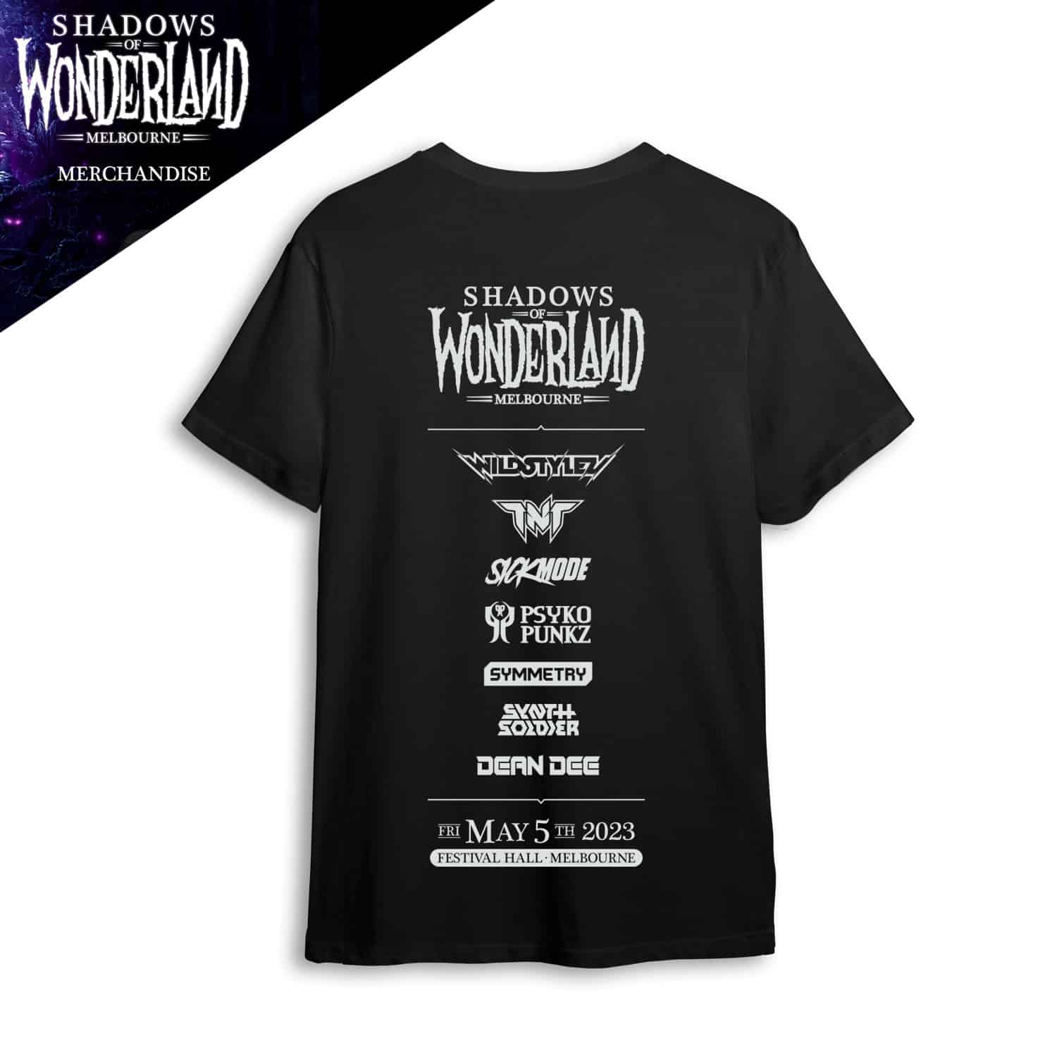T-Shirt Shadows of Wonderland 2023 (unisex) - Hard Kandy